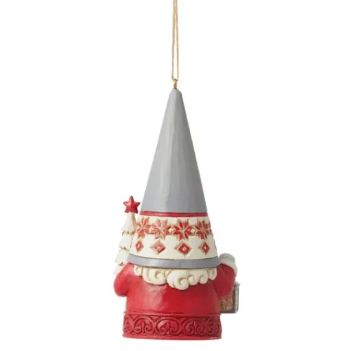 Cheap Nordic Noel Gnome With Tree Ornament - Jim Shore