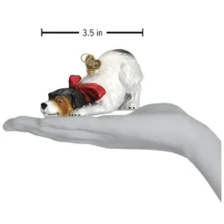 Store Old World Christmas Norman Rockwell Signature Dog Ornament -