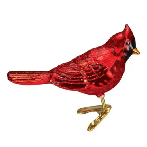 Hot Northern Cardinal Ornament - Garden, Birds & Insects