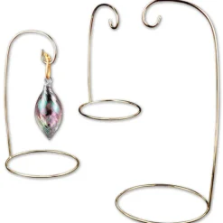 Cheap Ornament Stand - Assorted Brass Wire Single Stands Ornament Stands & Hooks