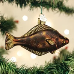 Sale Old World Christmas Pacific Halibut Ornament -