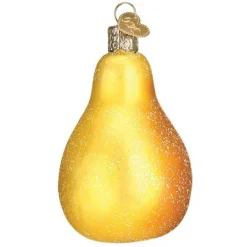 Store Old World Christmas Partridge In A Pear Ornament -