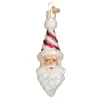 Shop Old World Christmas Peppermint Twist Santa Ornament -