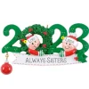 Best Personalized 2023 Always Sisters Ornament - Two Sisters Family Members