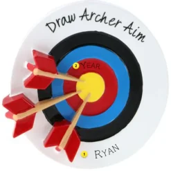 Sale PolarX Personalized Archery Ornament