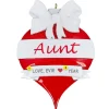 Clearance Personalized Aunt Ornament Family Members