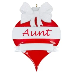 Clearance Personalized Aunt Ornament Family Members