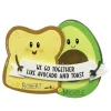 Hot Personalized Avocado Toast Couple Ornament Couples