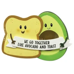Hot Personalized Avocado Toast Couple Ornament Couples
