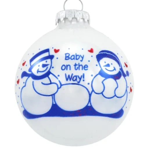 Hot Personalized Baby On The Way Ornament Expecting & New Family