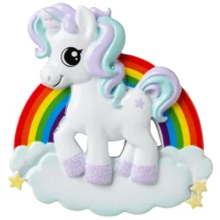 Discount Personalized Baby Unicorn Ornament Kids