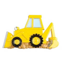 Store Personalized Back Hoe Ornament Kids