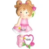 Outlet PolarX Personalized Ballet Girl Ornament