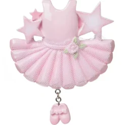 Clearance PolarX Personalized Ballet Tutu Ornament