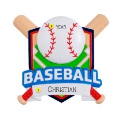 Online PolarX Personalized Baseball Ornament