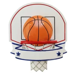 Hot PolarX Personalized Basketball And Backboard Ornament