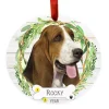 Shop E & S Imports Personalized Basset Hound Ornament