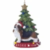 Clearance Kurt Adler Personalized Basset Hound Dog Ornament