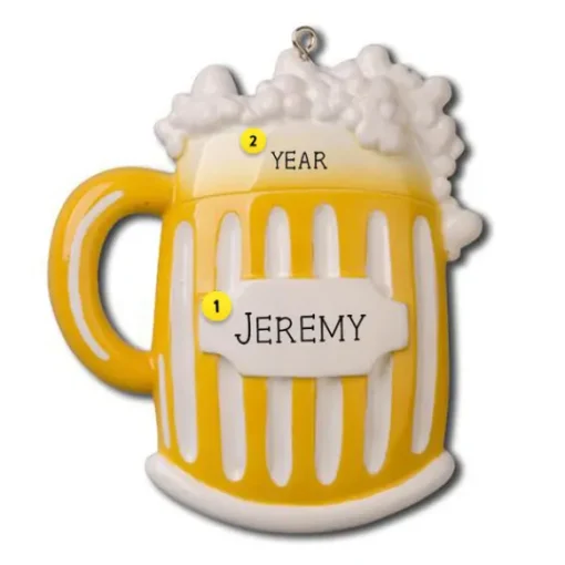 Discount PolarX Personalized Beer Mug Ornament