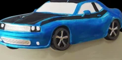 Clearance Personalized Blue Muscle Car Ornament Transportation