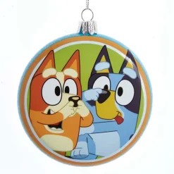 Best Personalized Bluey™ And Bingo Disc Ornament Licensed Characters
