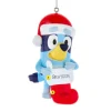 Shop Personalized Bluey™ With Santa Hat & Stocking Ornament Licensed Characters