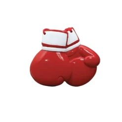 Hot Rudolph & Me Personalized Boxing Gloves Ornament