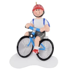 Outlet Personalized Boy Riding Bike Ornament Growing Up