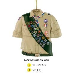 Store Personalized Boy Scouts Of America Eagle Scout Shirt Ornament Hobbies & Activities