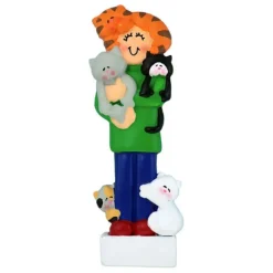 Online Ornament Central Personalized Cat Lady Ornament