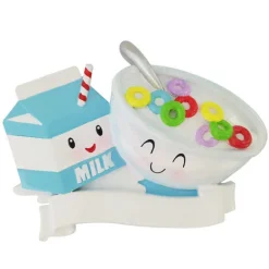 Sale Personalized Cereal And Milk Couple Ornament Couples