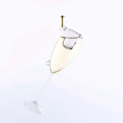 Fashion Personalized Champagne Glass Ornament Milestones & Special Occasions