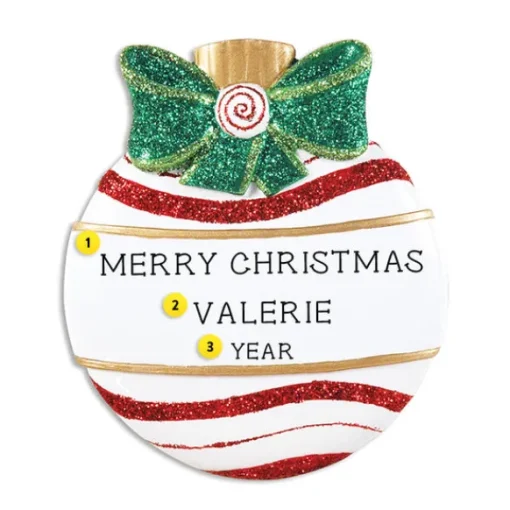 Outlet PolarX Personalized Christmas Bulb Ornaments