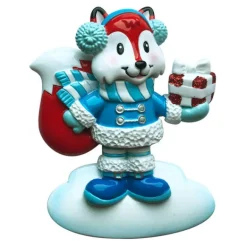 Cheap PolarX Personalized Christmas Fox Ornament