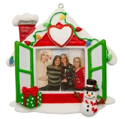 Flash Sale Personalized Christmas Picture Frame Ornament Picture Frames
