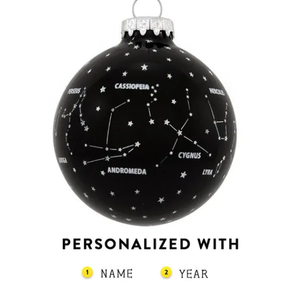 Hot Personalized Constellations Glass Ornament School Days