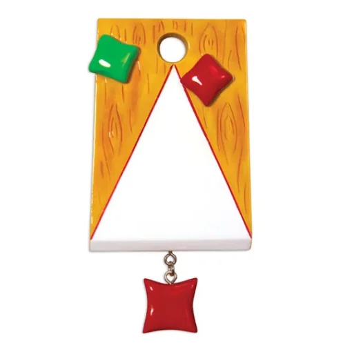 Flash Sale Personalized Corn Hole Bag Toss Game Ornament Fun & Games