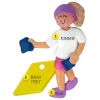 Shop Personalized Corn Hole Ornament - Female, Blonde Hair Fun & Games