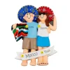 Flash Sale Personalized Couple In Mexico Ornament Couples