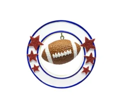 Hot PolarX Personalized 3D Football Ornament