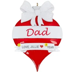Hot Personalized Dad Ornament Family Members
