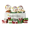 Online PolarX Personalized Dinner Table Family Of 3 Ornament
