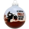 Fashion Personalized Dirt Bike Glass Bulb Ornament Transportation