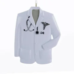 Discount Kurt Adler Personalized Doctor Coat Ornament