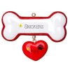 Fashion PolarX Personalized Dog Bone Ornament