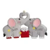 Online Personalized Elephant Couple In Love Ornament Couples