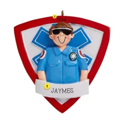 Cheap Rudolph & Me Personalized Emt/First Responder Ornament