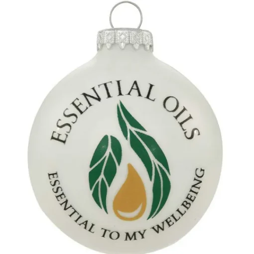 Online Personalized Essential Oils Glass Bulb Ornament Inspirational