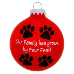 Hot Bronners Personalized Family Has Grown By 4 Feet Ornament