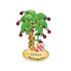 Store PolarX Personalized Festive Palm Tree Ornament